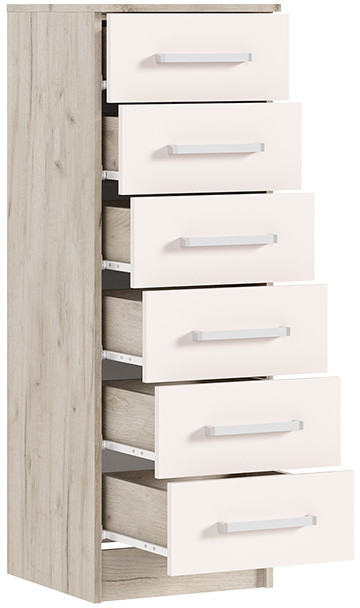 Модульная спальня Мартина, набор 3, Крафт серый/Кашемир