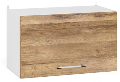 Кухня Мебель--24 ШВГ600 Шкаф горизонтальный 60 см., корпус белый/фасад МДФ дуб вотан