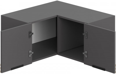 Прихожая Нао, набор №11, Дуб вотан/Графит, Вотан, Simple 27