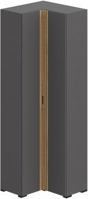 Прихожая Нао, набор №11, Дуб вотан/Графит, Вотан, Simple 27