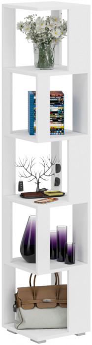 Стеллаж СВК, цвет белый, ШхГхВ 35х35х179 см.