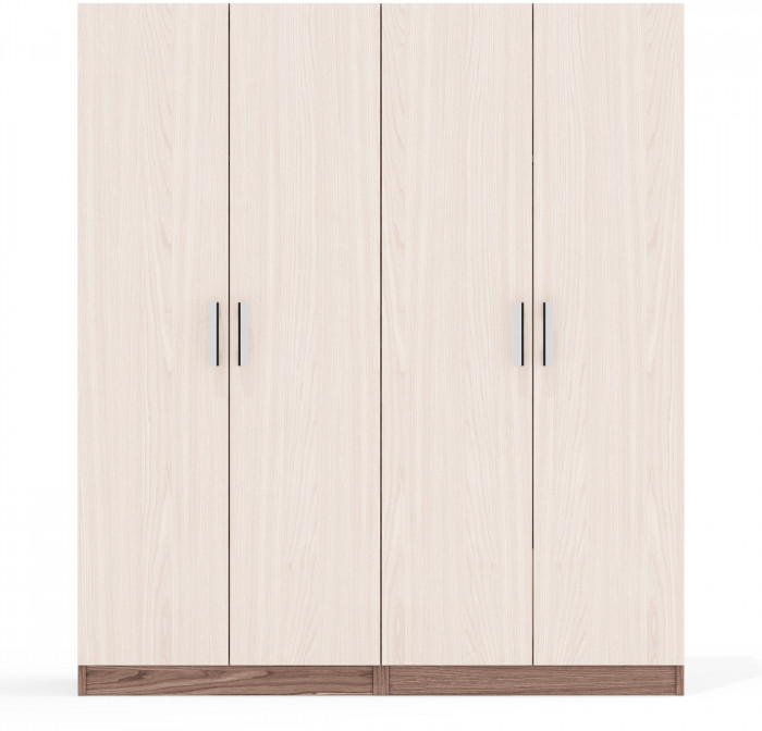 Два Шкафа С-МД-СК9Ш к компьютерному столу С-МД-СК9, цвет ясень шимо светлый/ясень шимо тёмный, ШхГхВ 140х45х160 см.