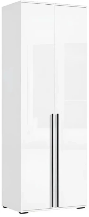 Норд Шкафы 800 + Пенал-стекло 400, Белый