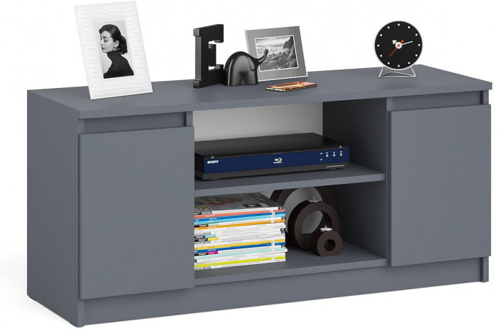 Мори Тумба ТВ МТВ1200.1, цвет графит, ШхГхВ 120,4х41х54,6 см.