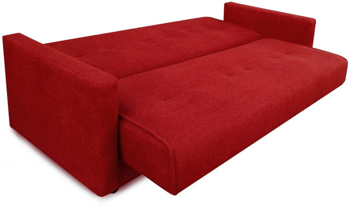 Диван Милан 120 красный ,пружинный блок Боннель