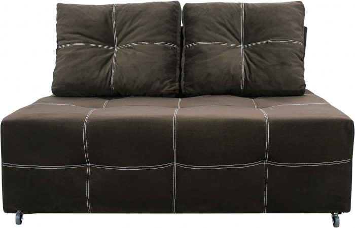 Диван аккордеон Марс Мини велюр коричневый 120