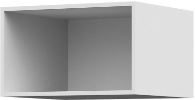 ШВГП 600 корпус шкаф верхний горизонтальный пенальный (0,358х0,6х0,57) белый