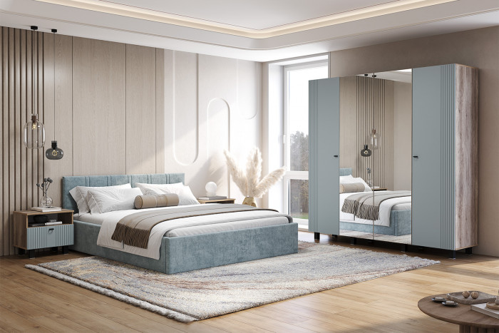 Тумба прикроватная Олива ТБ-14, Дуб каньон, МФ11