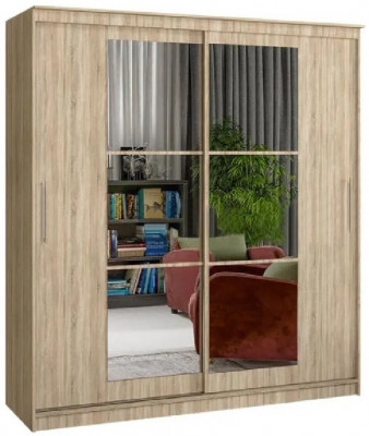 Шкаф-купе Элегант 3 1500 (Дуб Сонома)