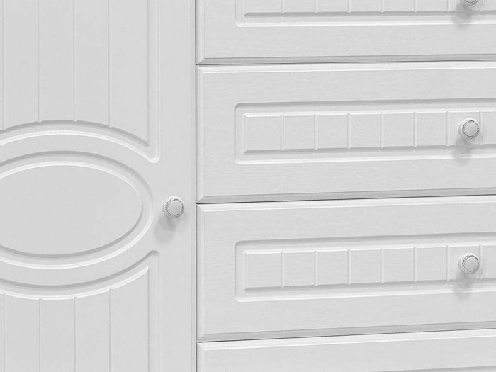 Прихожая Монако-5 белое дерево