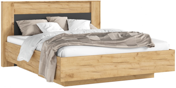 Модульная спальня "Остин", набор 2, Графит/Дуб крафт