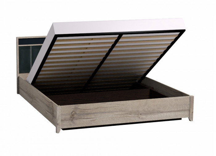 Кровать с подъемным механизмом Натуре 308 Люкс 140х200, гаскон пайн