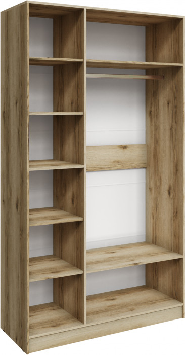 Шкаф Мадрид (1,3) с зеркалом, Дуб делано