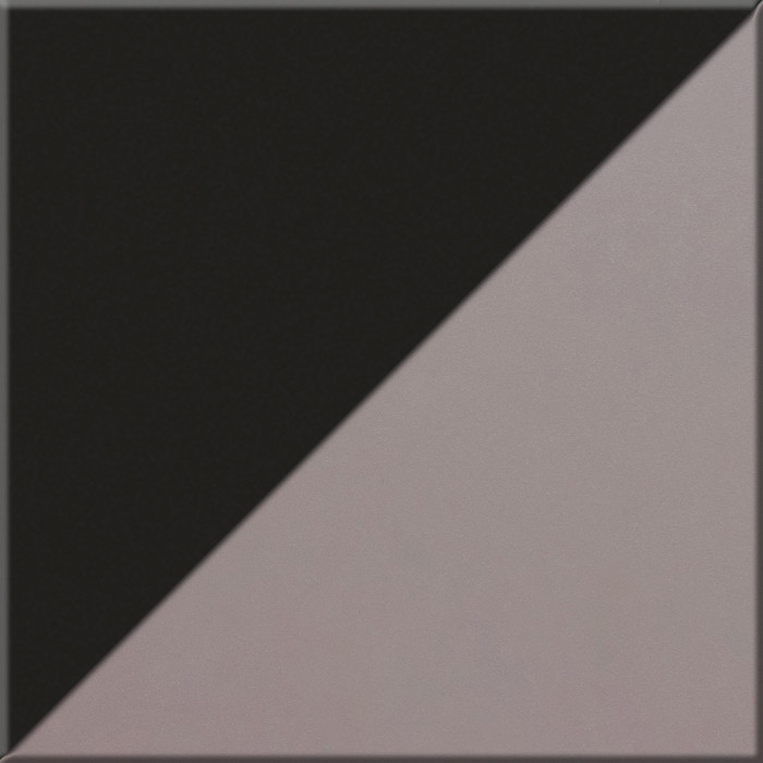 Сидней 13.201 Шкаф-витрина 2 штуки + Шкаф с ящиком 13.202, корпус: антрацит/фасады: МДФ веллюто капучино/стекло