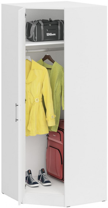 Стандарт угловой шкаф, белый