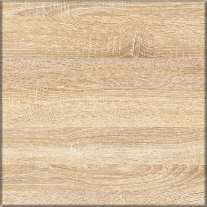 Мори компьютерный стол МС-6 левый + Стеллаж МСТ600.3, дуб сонома