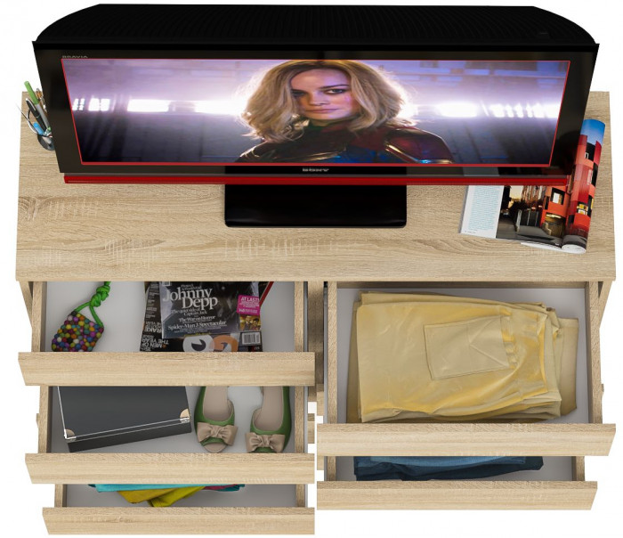 Мори Комод МК1200.8, дуб сонома