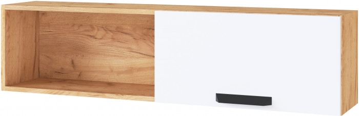 Модульный Офис Квартет-13, композиция 3, Дуб крафт золотой/Белый