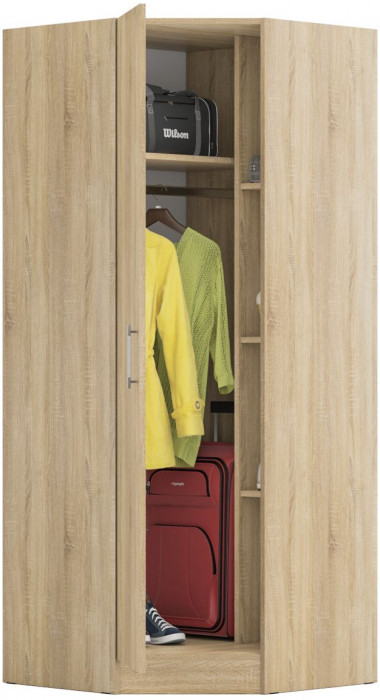 Стандарт угловой шкаф, дуб сонома