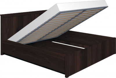 Кровать с подъемным механизмом Sherlock 41.2 180х200, орех