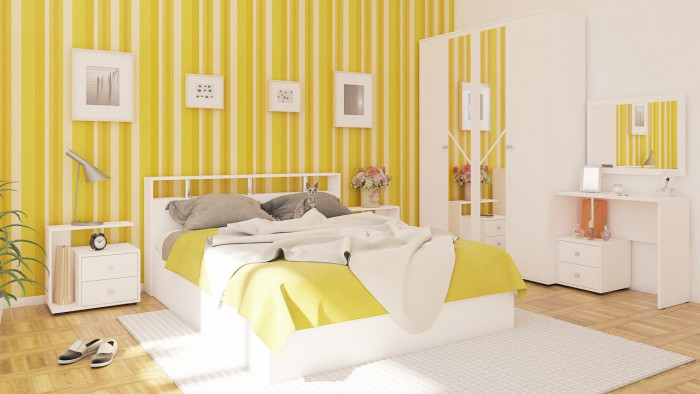 Камелия Зеркало, цвет белый, ШхГхВ 80х2х60 см.(подходит от спальни Сакура), можно вешать за подвесы горизонтально или вертикально