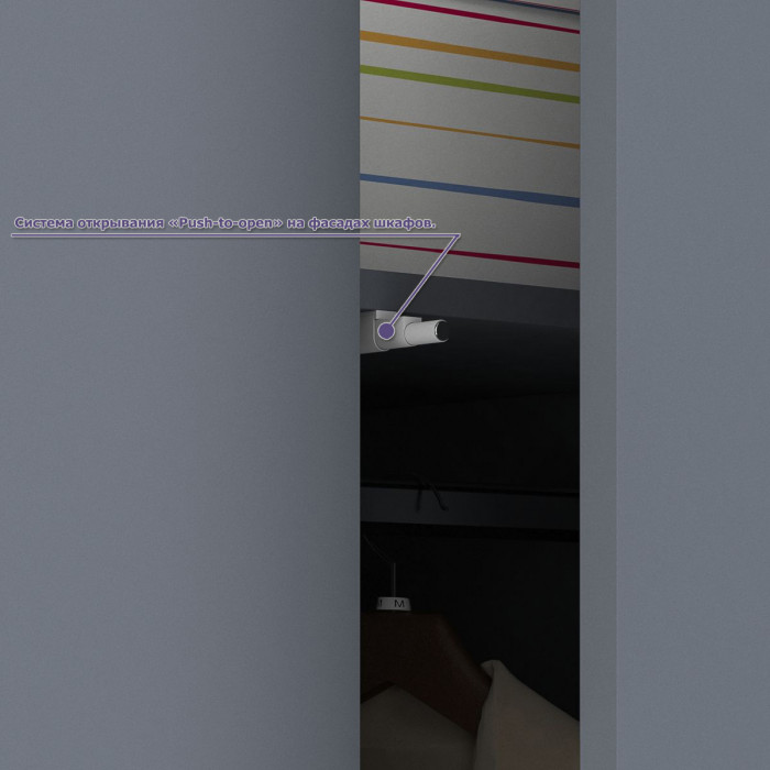 Мори компьютерный стол МС-6 правый + Шкаф МШ800.1, графит