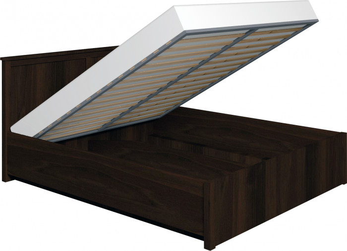 Кровать с подъемным механизмом Шерлоск 42.2 160х200, орех
