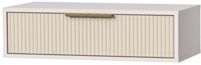 Тумба навесная №2 Кэт-3, Кашемир/Тирамису матовый