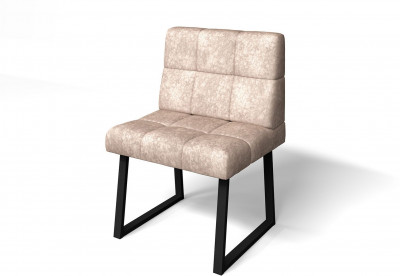 Кухонный диван Реал МД 660 Латте/Черный муар