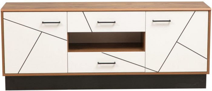 Тумба под ТВ Гамма 54.04 Таксония/Белый