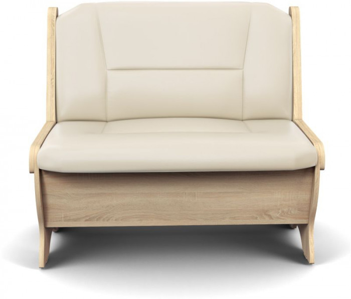 Скамья Лотос 950 дуб сонома/крем