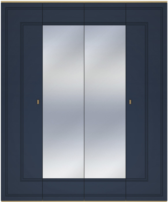 Шкаф 4-х дверный Вега Сапфир