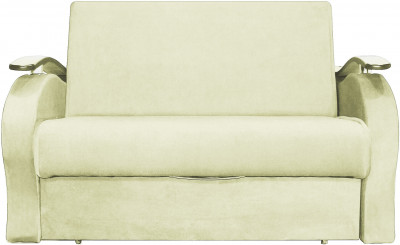 Диван аккордеон Алекс велюр бежевый 120