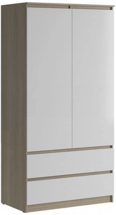 Модульная гостиная Челси сонома/белый глянец (Дуб Сонома, Белый глянец)