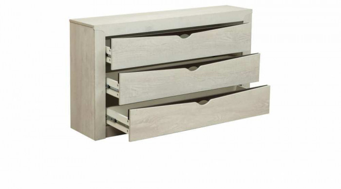 Комод 33.11 Лючия Бетон пайн белый/ венге