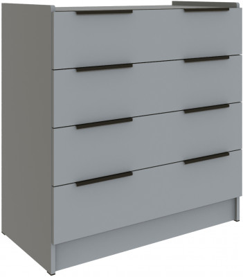 Комод для спальни Мадрид (0,85), Камень серый