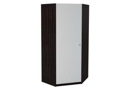 Шкаф угловой Венге/Белый