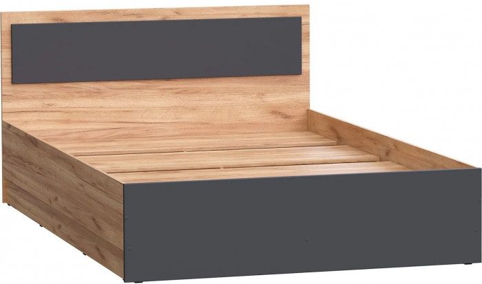 Модульная спальня Мартина, крафт/графит софт (Дуб крафт/ Графит)