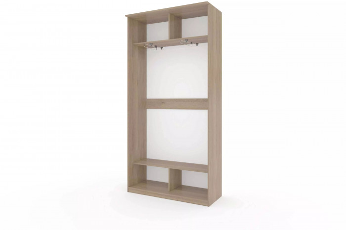 Шкаф купе Модерн 1190х450 2-х дверный фотопечать №2 ясень