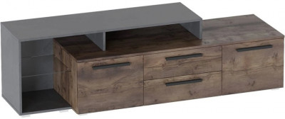 Глазго Тумба 2 двери 2 ящика