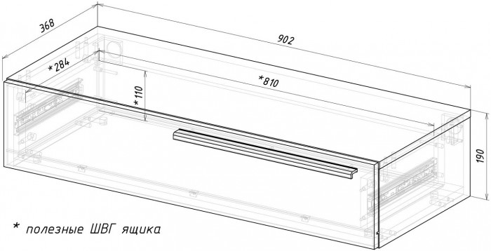 Тумба "Айрон" ТБ-16 белый