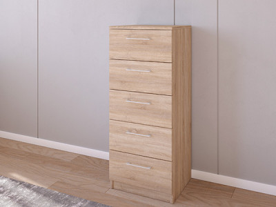 Комод 02/23 45х40х110 Сонома/Сонома