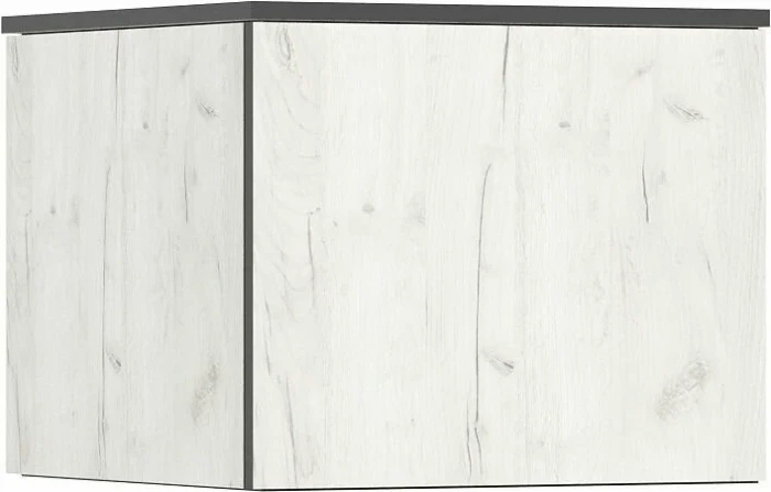 Норд Композиция Шкафов (прямые + угловые), Дуб крафт белый/Дуб крафт белый