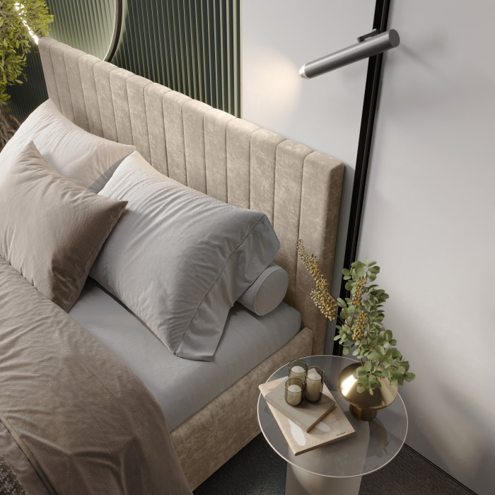 Кровать с подъемным механизмом Хлоя 1,6м, Мокко