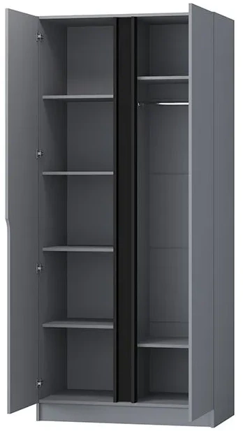 Гермес Шкаф 1000, Графит