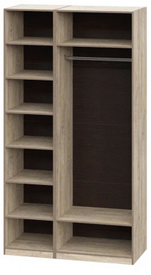 Шкаф без фасадов Этна 1.25 м. Комплект 2