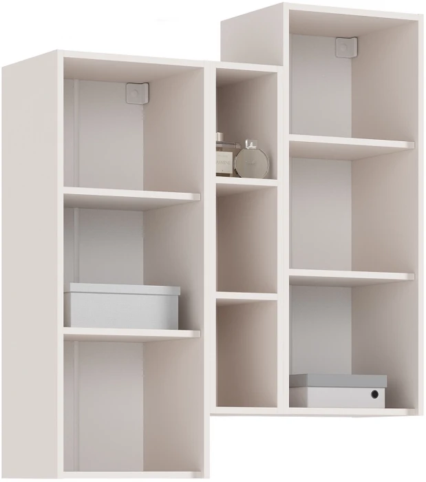 Норд Шкаф подвесной комбинированный, Кашемир