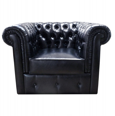Кресло Честер черное