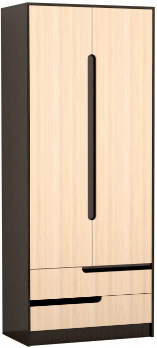 Гавана Шкаф 2х ств. венге/дуб молочный