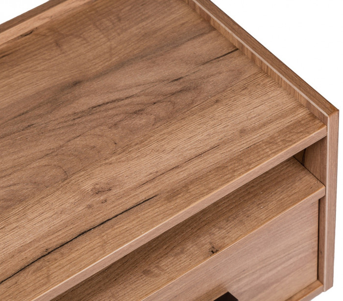 Тумба прикроватная с ящиком Nature 41, дуб табачный
